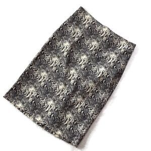 Katherine Barclay Montreal Snakeskin Pencil Skirt